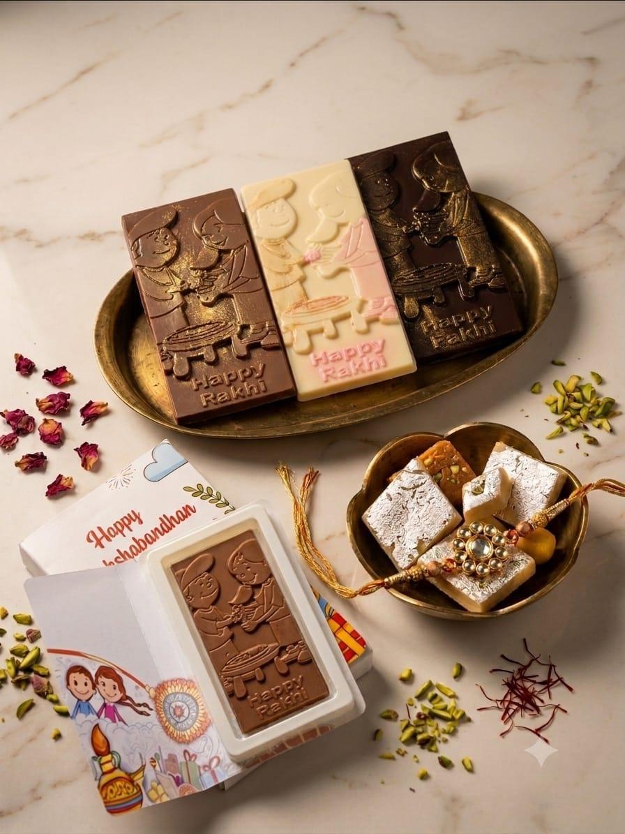 Happy Rakhi Chocolate Bar